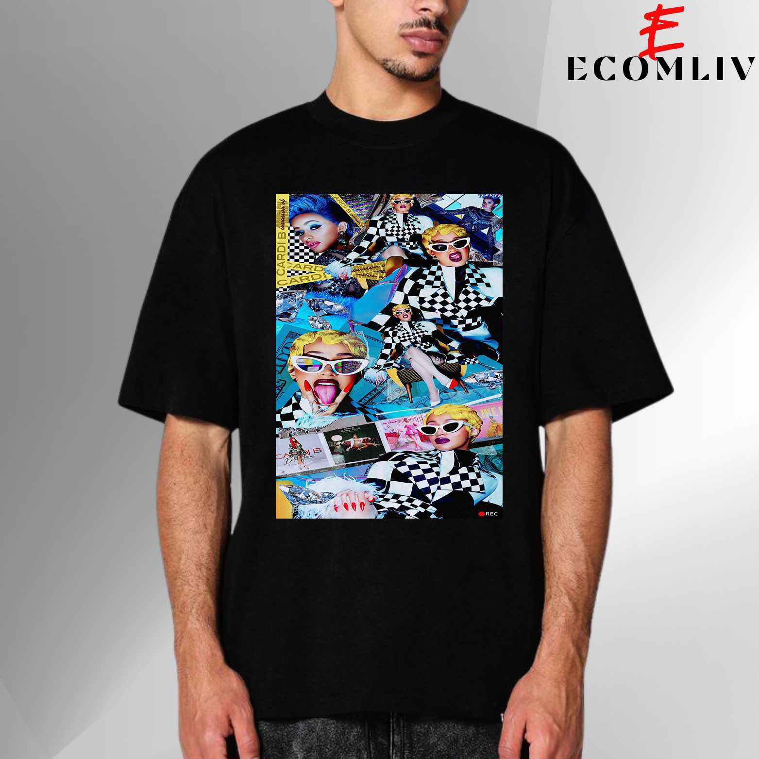 Cardi B Money T-Shirt, Rap Tee, Unisex Streetwear Shirt
